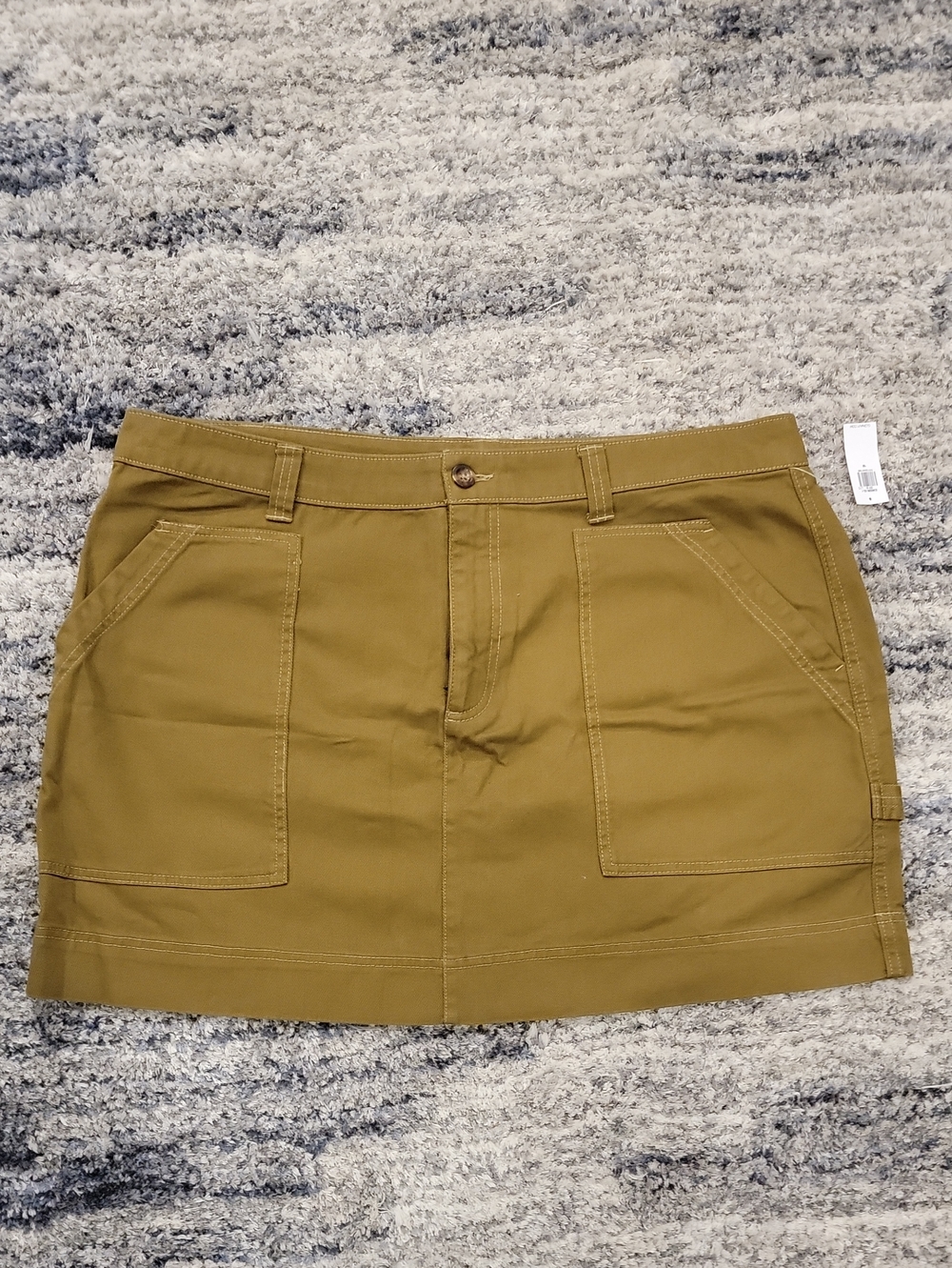 Old Navy Utility Skirt Olive Green Womens 18 NWT